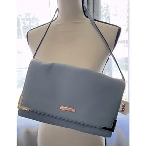 NWT Michael Kors soft blue leather purse